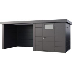Abri Telluria Eleganto Lounge 2424 anthracite 12,5m² | Compact, Robuste & Sécurisé