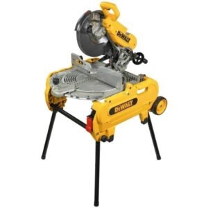 Scie sur table et onglet réversible DEWALT 2000W 305mm – D27107XPS QS | Compact, Robuste & Sécurisé
