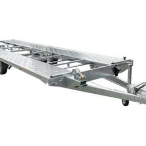 Remorque porte voiture à trois essieux 800X230 UNIPLAT 800/3 S 3500 KG | Compact, Robuste & Sécurisé