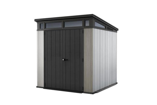 Abris de jardin ARTISAN 77 gris en résine KETER 4,7m² | Compact, Robuste & Sécurisé