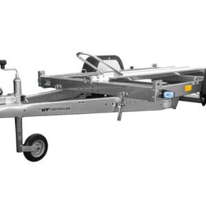Remorque moto 1 rail unitraler sans plancher | Compact, Robuste & Sécurisé