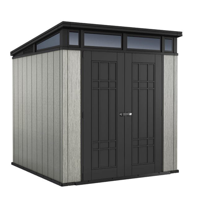 Abris de jardin ARTISAN 77 gris en résine KETER 4,7m² | Compact, Robuste & Sécurisé – Image 3