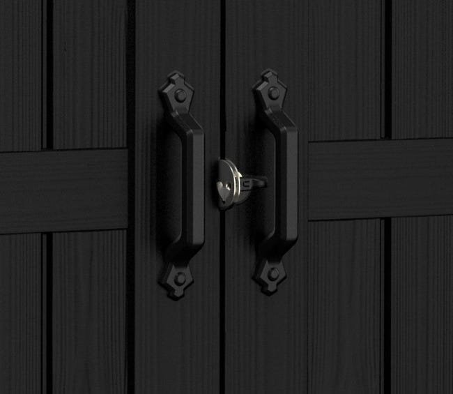 Abris de jardin DOMUS gris en résine KETER 4,6m² | Compact, Robuste & Sécurisé – Image 3