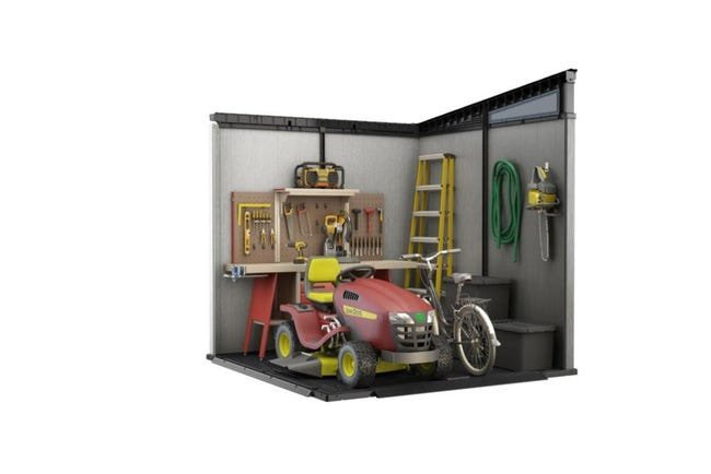 Abris de jardin ARTISAN 77 gris en résine KETER 4,7m² | Compact, Robuste & Sécurisé – Image 4