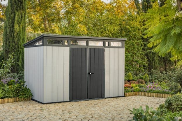 Abris de jardin ARTISAN 117 en résine KETER gris 7,4m² | Compact, Robuste & Sécurisé – Image 5