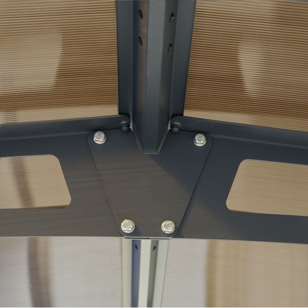 Carport aluminium Arcadia 5000 – 16 m² – gris | Compact, Robuste & Sécurisé – Image 5