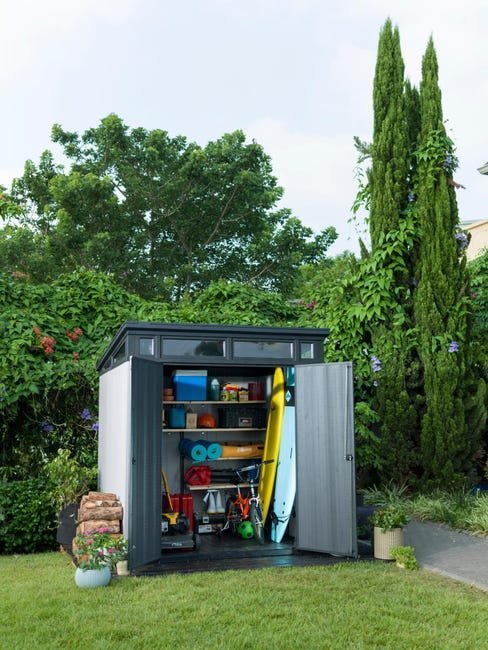 Abris de jardin ARTISAN 77 gris en résine KETER 4,7m² | Compact, Robuste & Sécurisé – Image 6