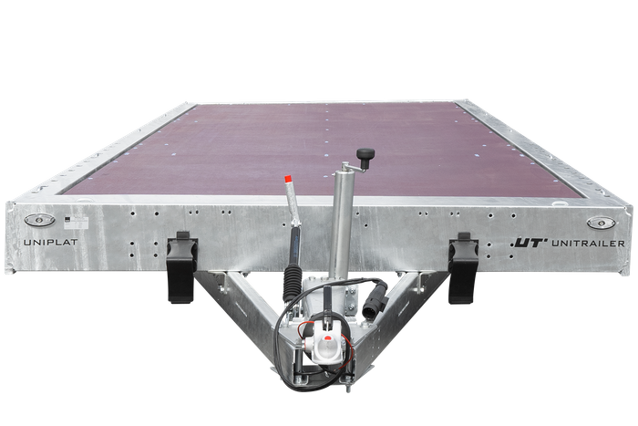 Dépanneuse UNITRAILER UNIPLAT 600/3 S à trois essieux 600×215 3500 KG | Compact, Robuste & Sécurisé – Image 3