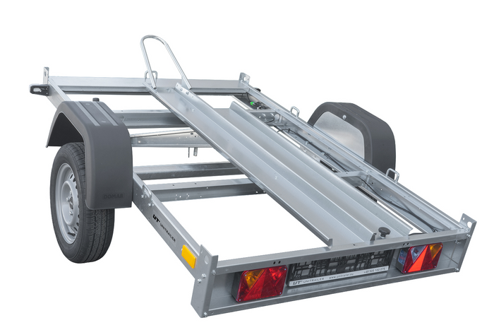 Remorque moto 1 rail unitraler sans plancher | Compact, Robuste & Sécurisé – Image 8