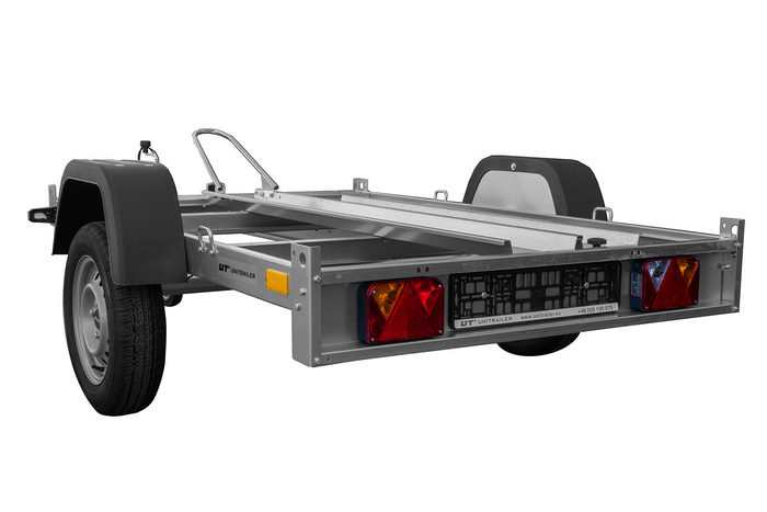 Remorque moto 1 rail unitraler sans plancher | Compact, Robuste & Sécurisé – Image 9