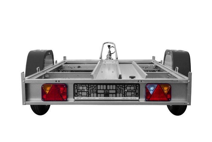 Remorque moto 1 rail unitraler sans plancher | Compact, Robuste & Sécurisé – Image 10