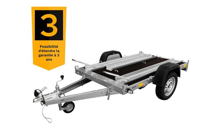 Remorque moto 2 rails UNITRAILER MOTO 2 | Compact, Robuste & Sécurisé – Image 6
