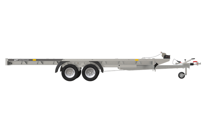 Remorque plate basculante 400×200 UNIPLAT 4020S P 2700 kg | Compact, Robuste & Sécurisé – Image 6
