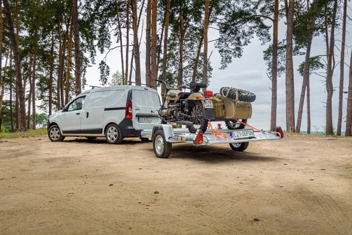 Remorque timon pliable porte-moto / porte-quad MOTOQUAD 266 750 kg | Compact, Robuste & Sécurisé – Image 10