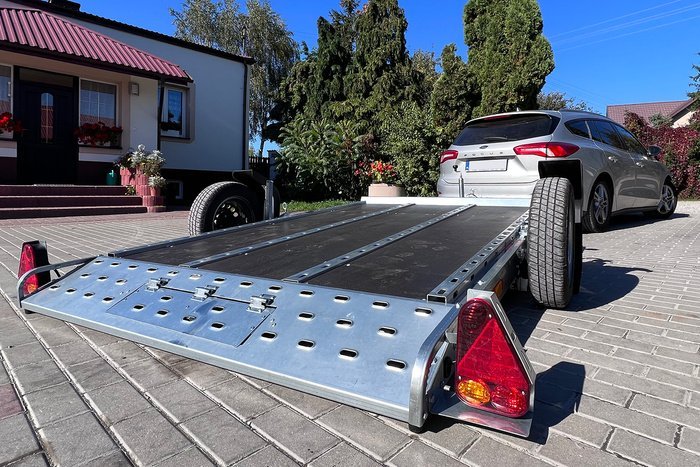 Remorque timon pliable porte-moto / porte-quad MOTOQUAD 266 750 kg | Compact, Robuste & Sécurisé – Image 14