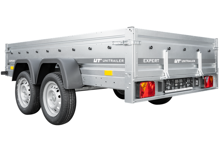 Remorque voiture 2 essieux 264×150 EXPERT 2615/2 PTAC 750 KG | Compact, Robuste & Sécurisé – Image 3