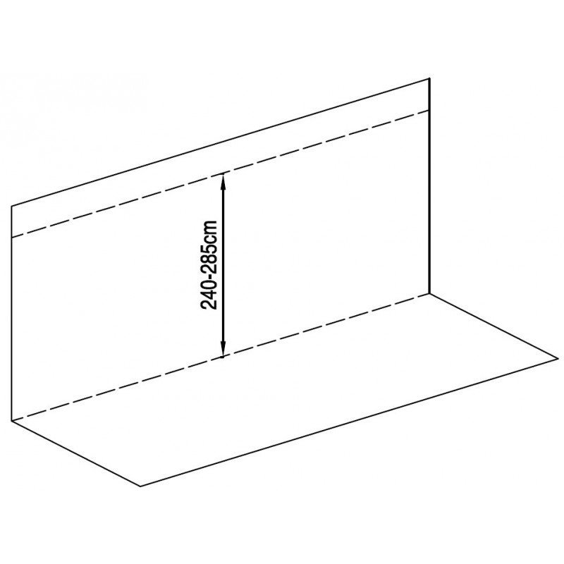 Toit de terrasse ajustable en aluminium laqué blanc 3,05×4,36m X-METAL | Compact, Robuste & Sécurisé – Image 8